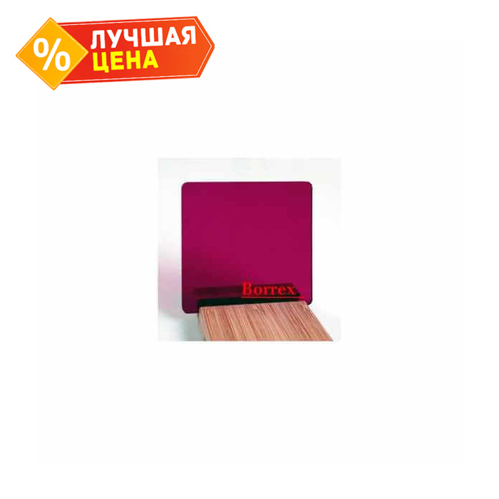 Монолитный поликарбонат 4 мм BORREX гранат 2050х3050 мм